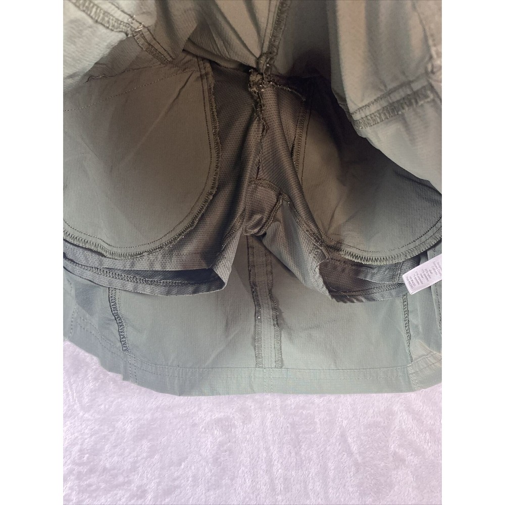 Athleta Womens Green Sport Pockets Tennis Golf Activewear Skorts Skirt 4 - Picture 6 of 9